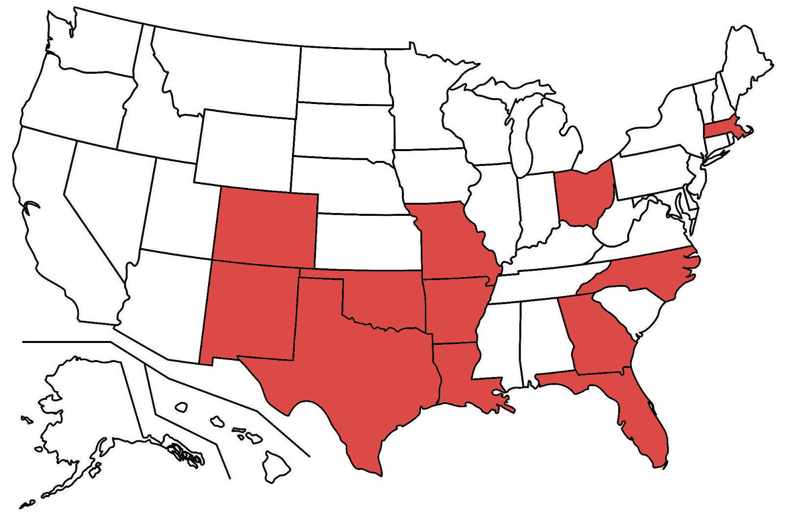 Service Area for Platinum Producer Services